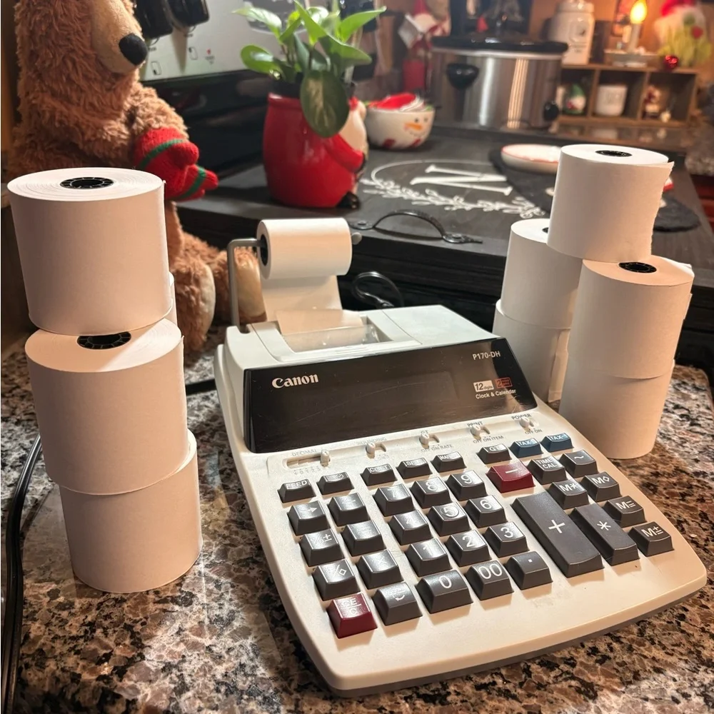 Canon P170-DH Calculator with Gray Finish